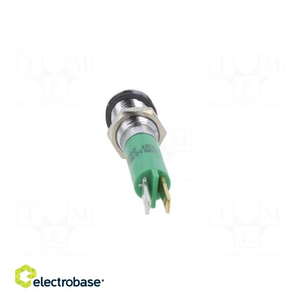 Indicator: LED | superflat | green | 24VDC | Ø8mm | IP40 | metal,plastic image 5