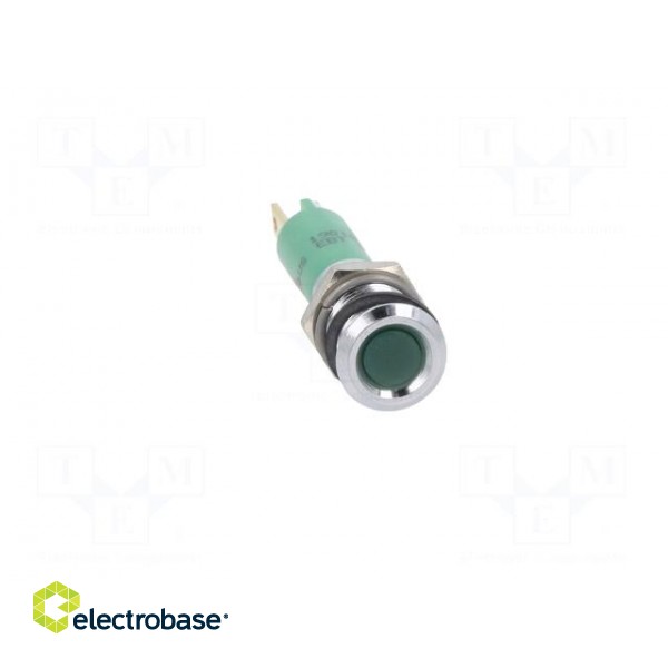 Indicator: LED | superflat | green | 24VDC | Ø8mm | IP40 | metal,plastic image 9