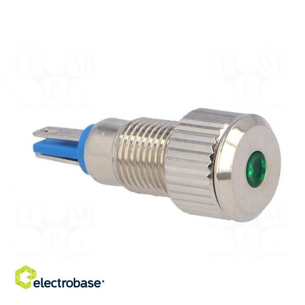 Indicator: LED | flat | 24VDC | Cutout: Ø8mm | IP67 | for soldering image 8