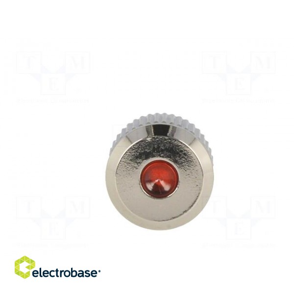 Indicator: LED | flat | 24VDC | Cutout: Ø8mm | IP67 | for soldering фото 9