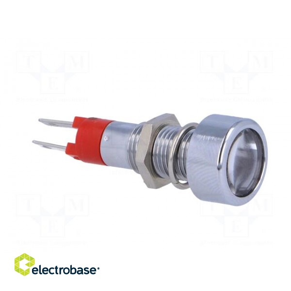 Indicator: LED | flat | 24÷28VDC | 24÷28VAC | Cutout: Ø8.2mm | IP67 paveikslėlis 8