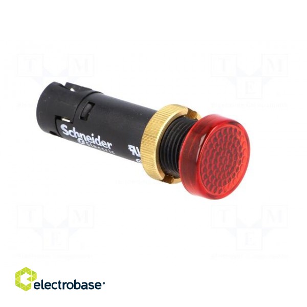 Indicator: LED | flat | 24VDC | Cutout: Ø12mm | IP40 | screw terminals paveikslėlis 8