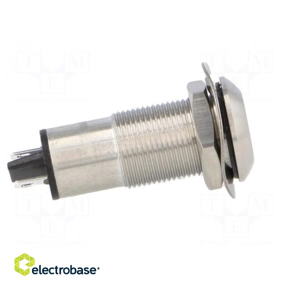 Indicator: LED | flat | 24VDC | Cutout: Ø13mm | IP67 | stainless steel image 7