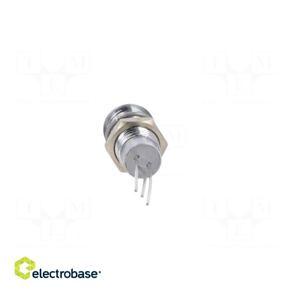 Indicator: LED | flat | red/green/yellow | 2.1VDC,2.2VDC | Ø8mm | metal image 5