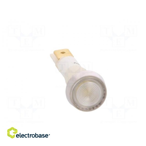 Indicator: LED | flat | 24VDC | 24VAC | Cutout: Ø10mm | plastic фото 9