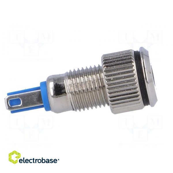 Indicator: LED | flat | 24VDC | Cutout: Ø8mm | IP67 | for soldering image 7