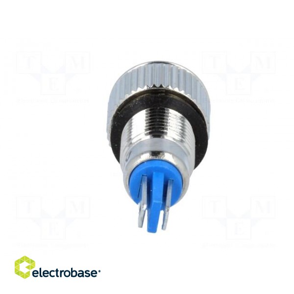 Indicator: LED | flat | 12VDC | Cutout: Ø8mm | IP67 | for soldering image 5