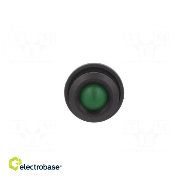Indicator: LED | prominent | green | 12VDC | 12VAC | Ø16mm | IP67 | plastic фото 9