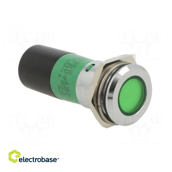 Indicator: LED | green | 230VAC | Ø22mm | 100mcd image 8