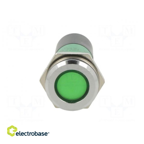 Indicator: LED | green | 230VAC | Ø22mm | 100mcd image 9