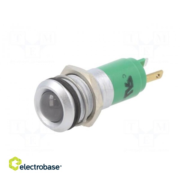 Indicator: LED | green | 24VDC | 24VAC | Ø14mm image 2