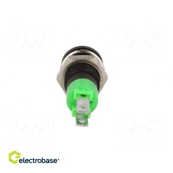 Indicator: LED | prominent | 12÷14VDC | Cutout: Ø8.2mm | IP40 | metal image 5