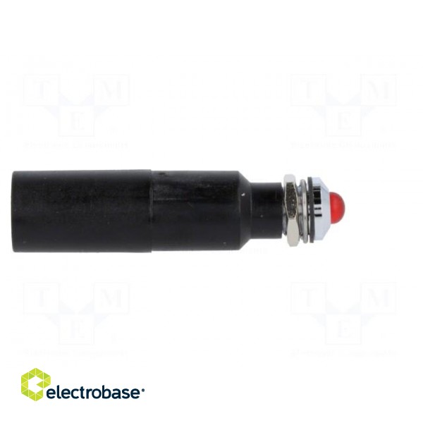 Indicator: LED | prominent | 230VAC | Cutout: Ø8mm | IP67 | plastic image 7