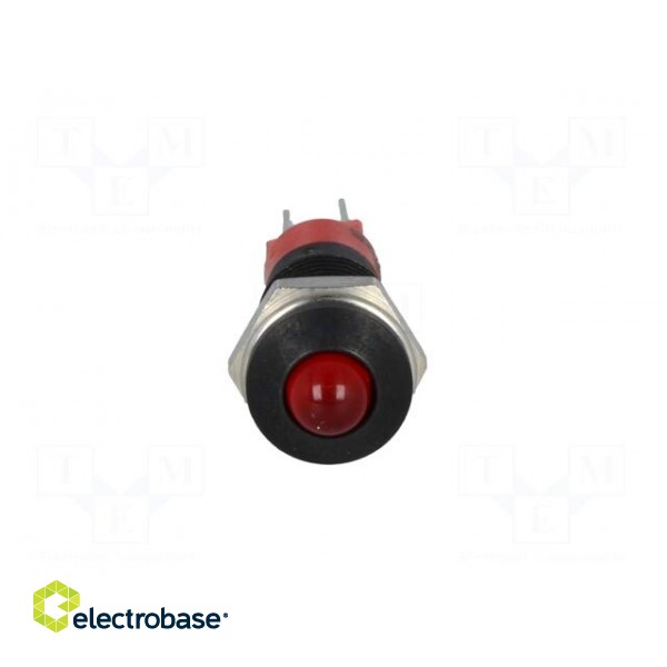 Indicator: LED | prominent | 24÷28VDC | Cutout: Ø8.2mm | IP40 | metal фото 9