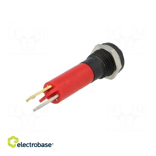 Indicator: LED | prominent | 24VDC | Cutout: Ø8mm | IP67 | plastic image 6