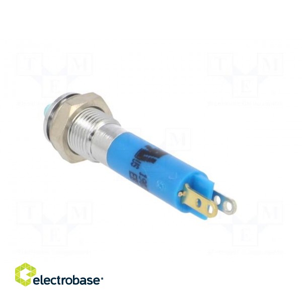 Indicator: LED | prominent | blue | 24VDC | Ø6mm | IP40 | metal,plastic image 4