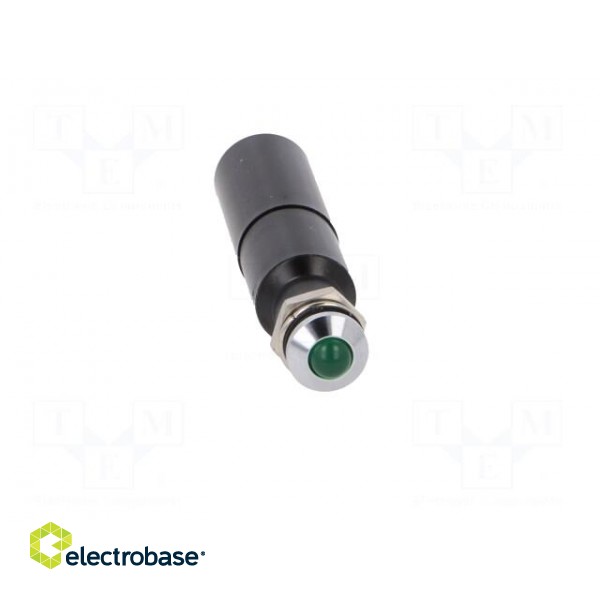 Indicator: LED | prominent | 230VAC | Cutout: Ø8.2mm | IP67 | metal фото 9