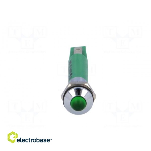 Indicator: LED | prominent | green | 230VAC | Ø8mm | IP67 | plastic image 9