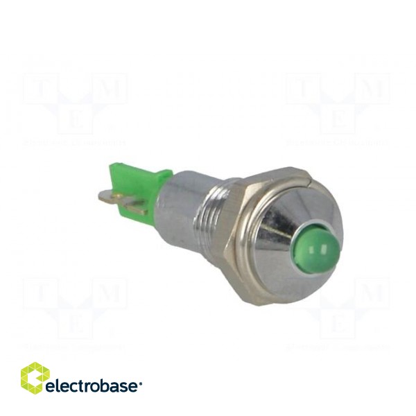 Indicator: LED | prominent | 24÷28VDC | Cutout: Ø6.2mm | IP40 | metal image 8