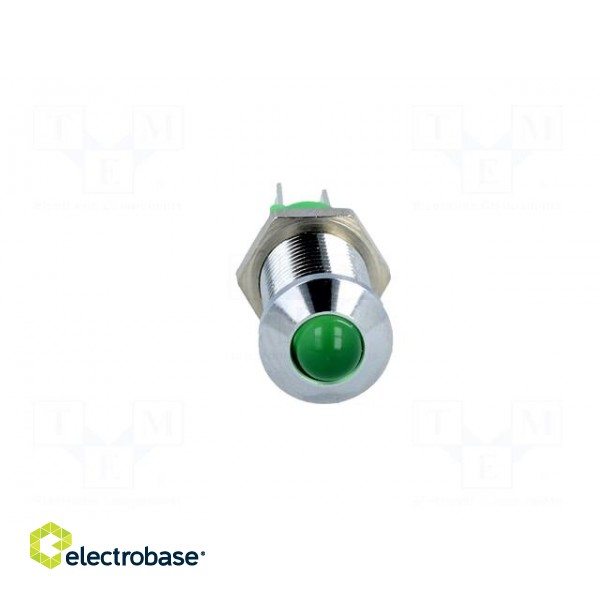 Indicator: LED | prominent | 24÷28VDC | Cutout: Ø8.2mm | IP40 | metal image 9