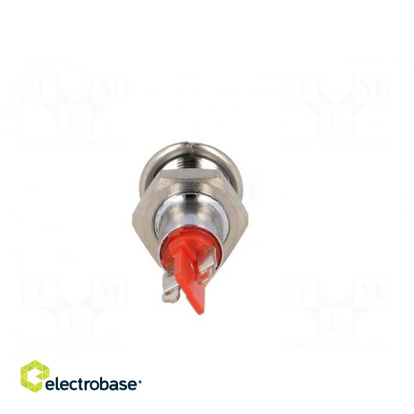 Indicator: LED | prominent | 12÷14VDC | Cutout: Ø6.2mm | IP40 | metal image 5