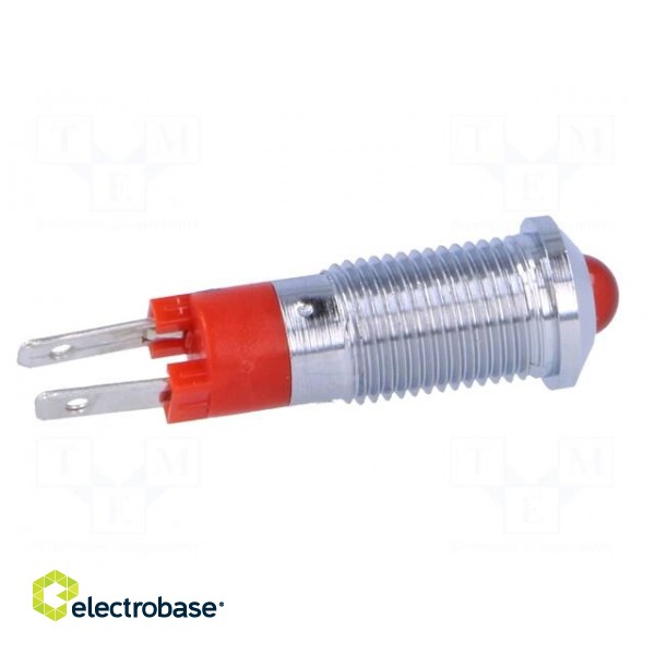 Indicator: LED | prominent | 24÷28VDC | Cutout: Ø8.2mm | IP40 | metal image 7