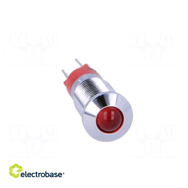 Indicator: LED | prominent | 24÷28VDC | Cutout: Ø8.2mm | IP40 | metal image 9