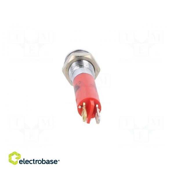 Indicator: LED | prominent | red | 24VDC | Ø6mm | IP40 | metal,plastic image 5