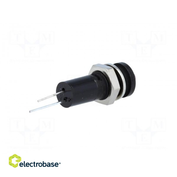 Indicator: LED | prominent | 24VDC | Cutout: Ø8mm | for PCB | brass paveikslėlis 6