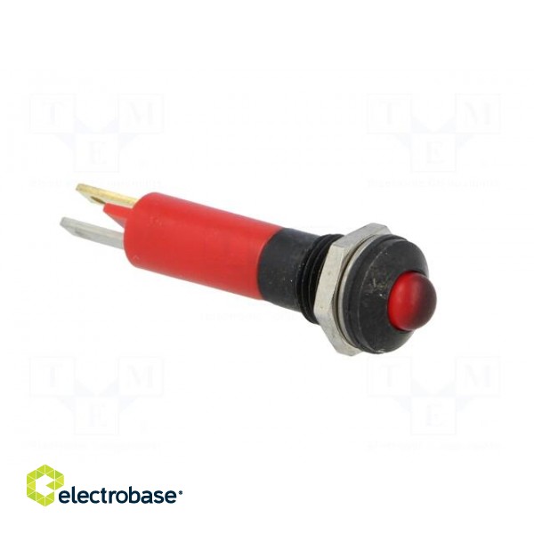 Indicator: LED | prominent | 24VDC | Cutout: Ø8mm | IP67 | plastic image 8