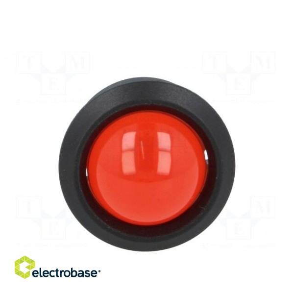 Indicator: LED | prominent | Cutout: Ø25.65mm | for PCB | plastic фото 9