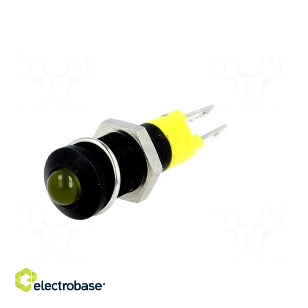 Indicator: LED | prominent | 12÷14VDC | Cutout: Ø8.2mm | IP40 | metal фото 2