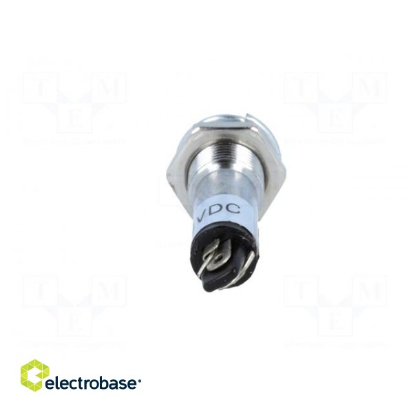 Indicator: LED | prominent | 24VDC | Cutout: Ø8.2mm | IP40 | metal image 5