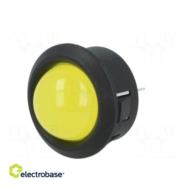 Indicator: LED | prominent | Cutout: Ø25.65mm | for PCB | plastic image 2