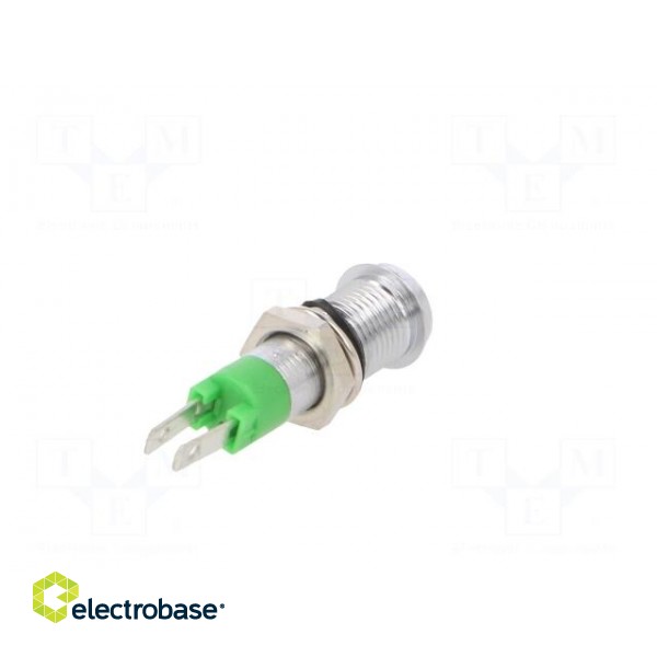 Indicator: LED | recessed | 24÷28VDC | Ø8.2mm | IP67 | metal image 6