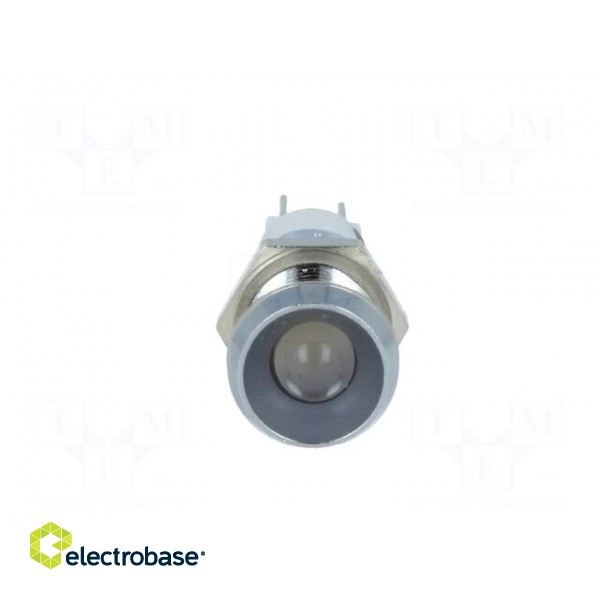 Indicator: LED | recessed | white | 24÷28VDC | Ø8.2mm | IP67 | metal image 9