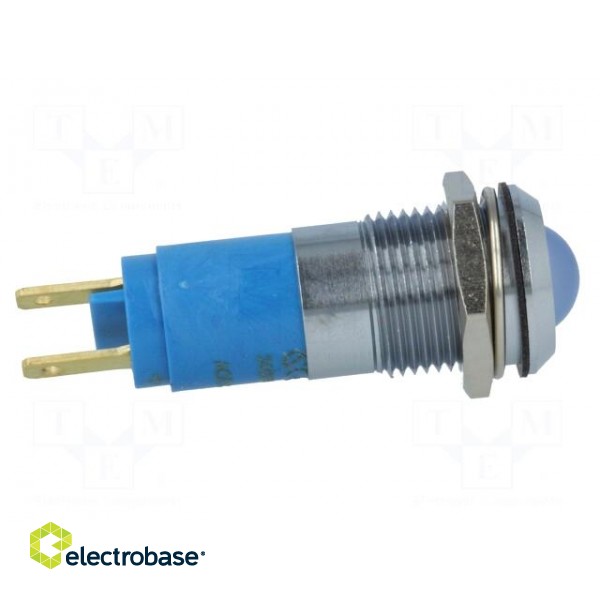 Indicator: LED | recessed | 24÷28VDC | 24÷28VAC | Cutout: Ø14.2mm | IP67 image 7