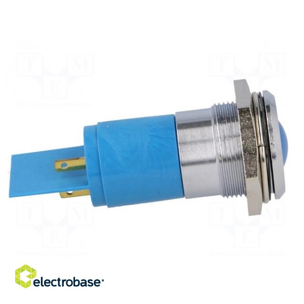 Indicator: LED | recessed | 24÷28VDC | 24÷28VAC | Cutout: Ø22.2mm | IP67 image 7