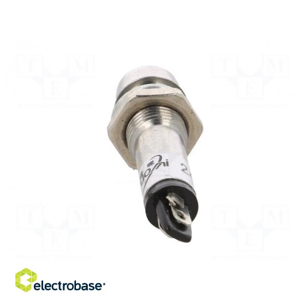Indicator: LED | recessed | 24VDC | Cutout: Ø8.2mm | IP40 | metal paveikslėlis 5