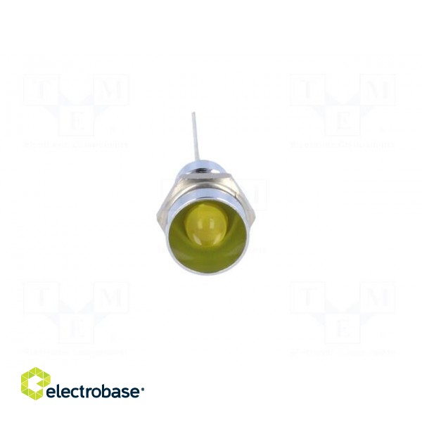 Indicator: LED | recessed | Cutout: Ø8.2mm | IP40 | for PCB | brass фото 9