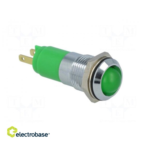 Indicator: LED | recessed | 12÷14VDC | 12÷14VAC | Cutout: Ø14.2mm | IP67 фото 8