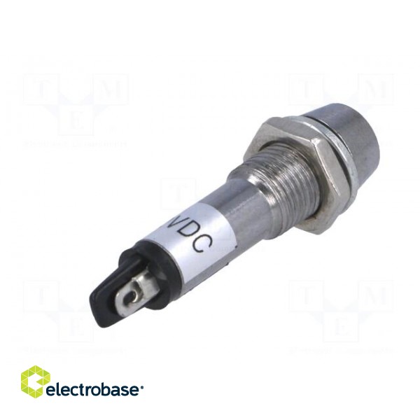Indicator: LED | recessed | 12VDC | Cutout: Ø8.2mm | IP40 | metal image 6