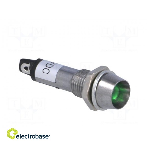 Indicator: LED | recessed | 12VDC | Cutout: Ø8.2mm | IP40 | metal image 8