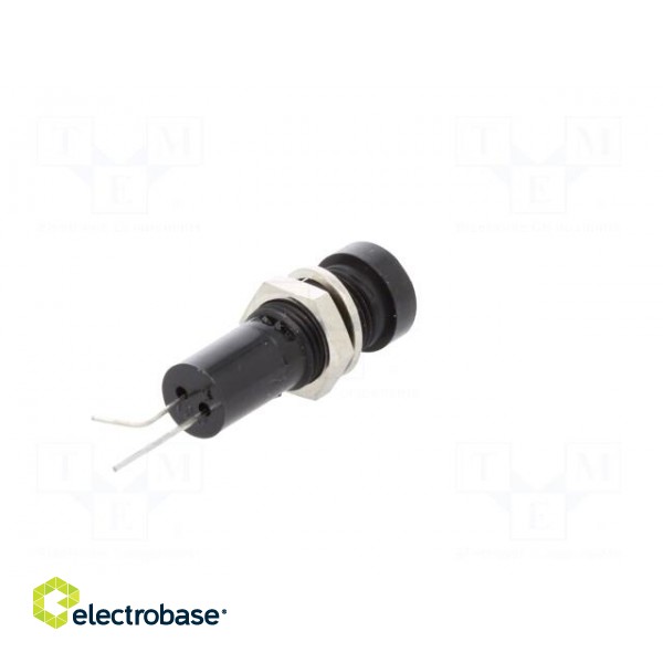 Indicator: LED | recessed | 12VDC | Cutout: Ø8mm | for PCB | brass image 6