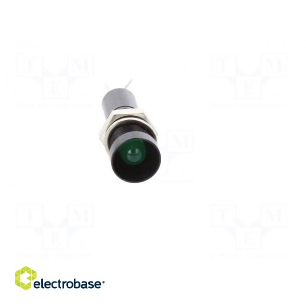 Indicator: LED | recessed | 12VDC | Cutout: Ø8mm | for PCB | brass image 9