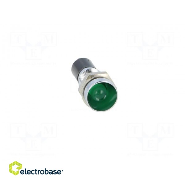 Indicator: LED | recessed | 12VDC | Cutout: Ø8mm | for PCB | brass image 9