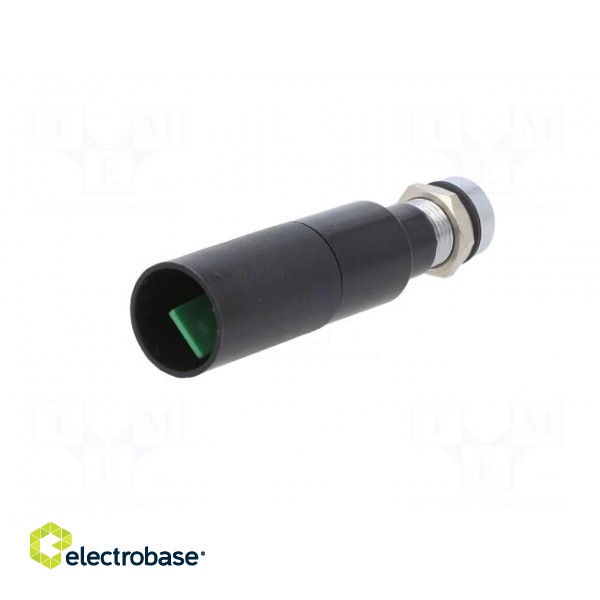 Indicator: LED | recessed | green | 230VAC | Ø8mm | IP67 | metal,plastic image 6