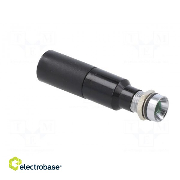 Indicator: LED | recessed | green | 230VAC | Ø8mm | IP67 | metal,plastic фото 8