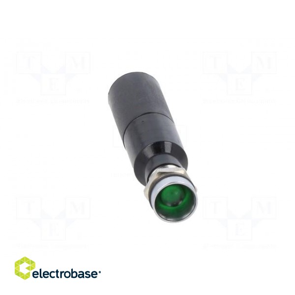 Indicator: LED | recessed | green | 230VAC | Ø8mm | IP67 | metal,plastic image 9