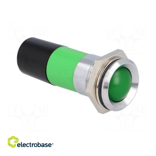 Indicator: LED | recessed | green | 230VDC | 230VAC | Ø22.2mm | IP67 image 8